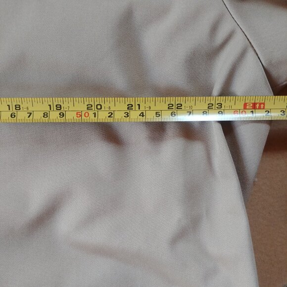 Vintage St Michael Mens Tan Trench Coat "To Fit 42 Inch Chest" - Picture 14 of 15